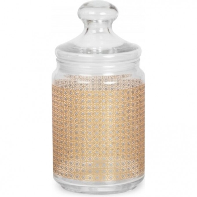 Банка для продуктов LUMINARC ГЕЛАКСИ ГОЛД с крышкой 0.75 л P2055 Банка для продуктов LUMINARC ГЕЛАКСИ ГОЛД с крышкой 0.75 л P2055