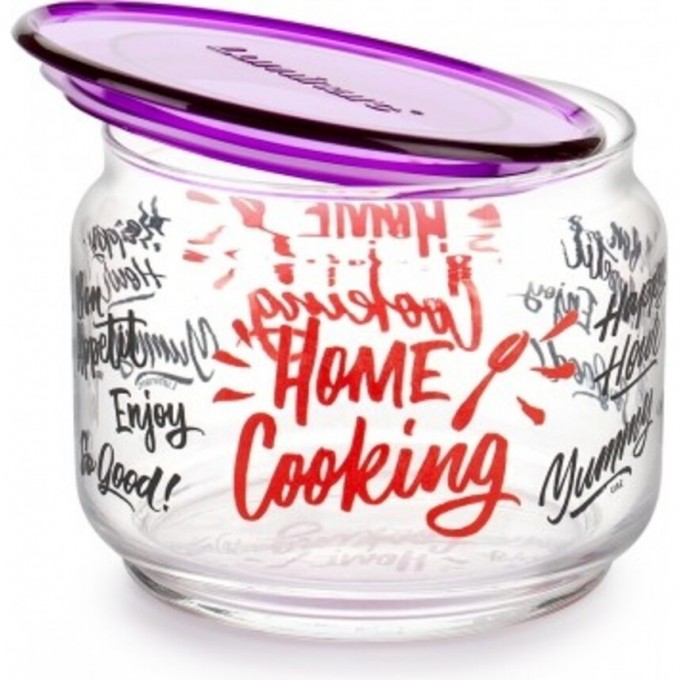Банка для сыпучих продуктов LUMINARC HOME COOKING PLANO со стеклянной крышкой 0.5 л P7805 Банка для сыпучих продуктов LUMINARC HOME COOKING PLANO со стеклянной крышкой 0.5 л P7805