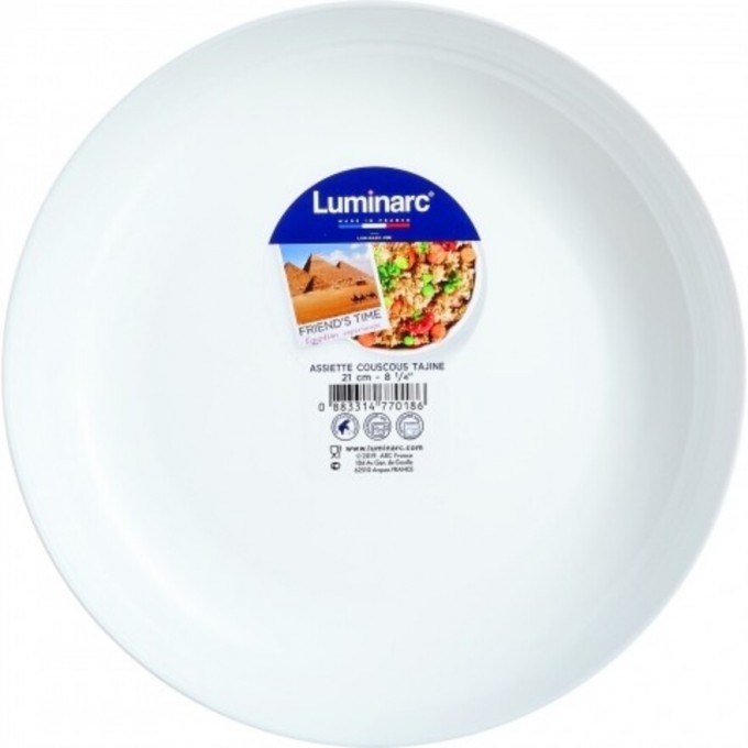 Блюдо для подачи кускуса LUMINARC ФРЕНДС ТАЙМ 21 см P6281 Блюдо для подачи кускуса LUMINARC ФРЕНДС ТАЙМ 21 см P6281