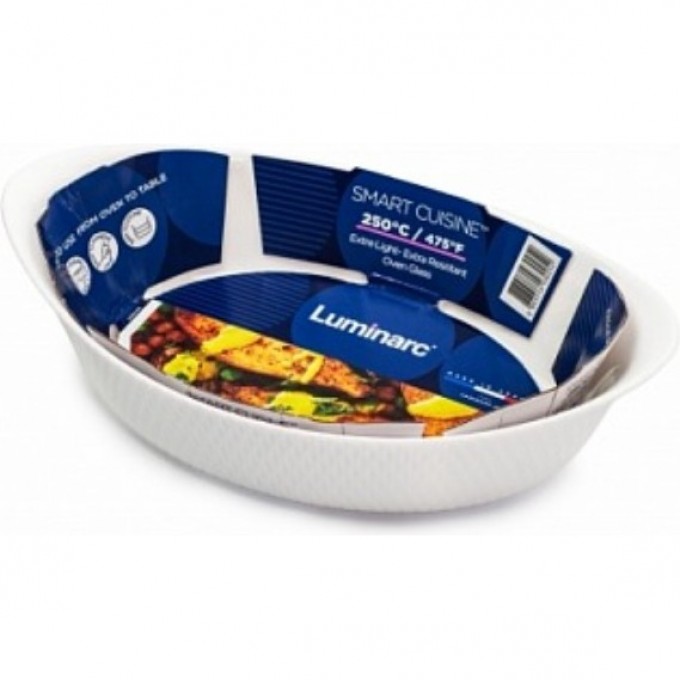 Блюдо для запекания LUMINARC SMART CUISINE WAVY овальное 29X17см V1464 Блюдо для запекания LUMINARC SMART CUISINE WAVY овальное 29X17см V1464
