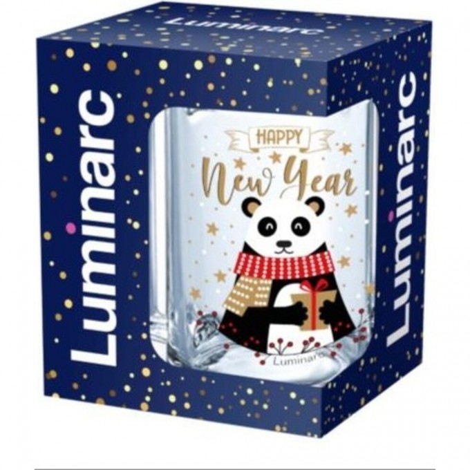 Кружка LUMINARC ФИТНЕС НОВЫЙ ГОД 2022 320 мл в подарочной упаковке O0049 Кружка LUMINARC ФИТНЕС НОВЫЙ ГОД 2022 320 мл в подарочной упаковке O0049