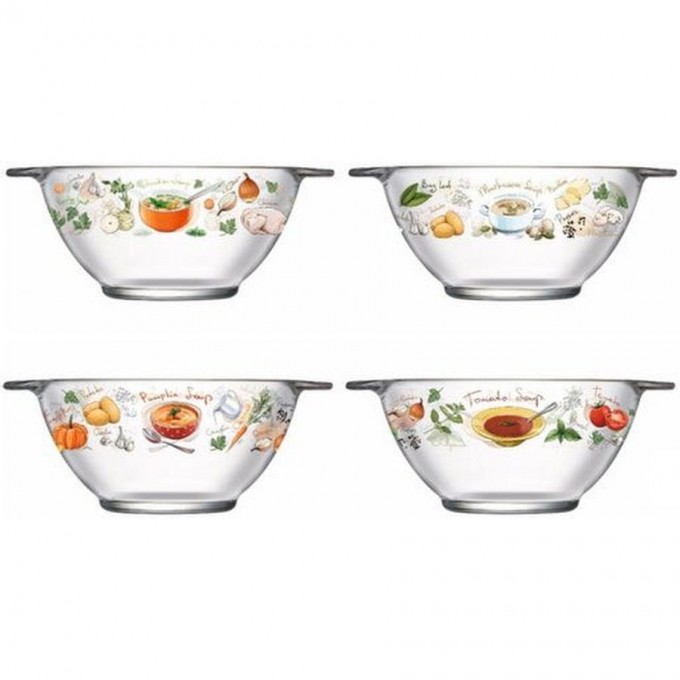 Набор бульонниц LUMINARC ВКУСНЫЙ СУПЧИК 560 мл, 4 шт Q5158 Набор бульонниц LUMINARC ВКУСНЫЙ СУПЧИК 560 мл, 4 шт Q5158