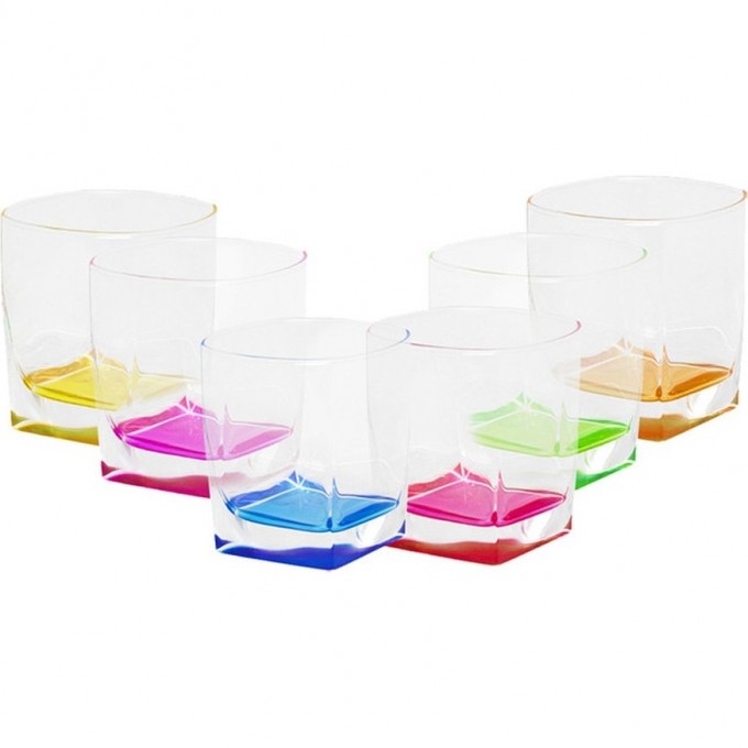 Набор стаканов LUMINARC STERLING RAINBOW 300 мл низкий 6 шт N0780 Набор стаканов LUMINARC STERLING RAINBOW 300 мл низкий 6 шт N0780