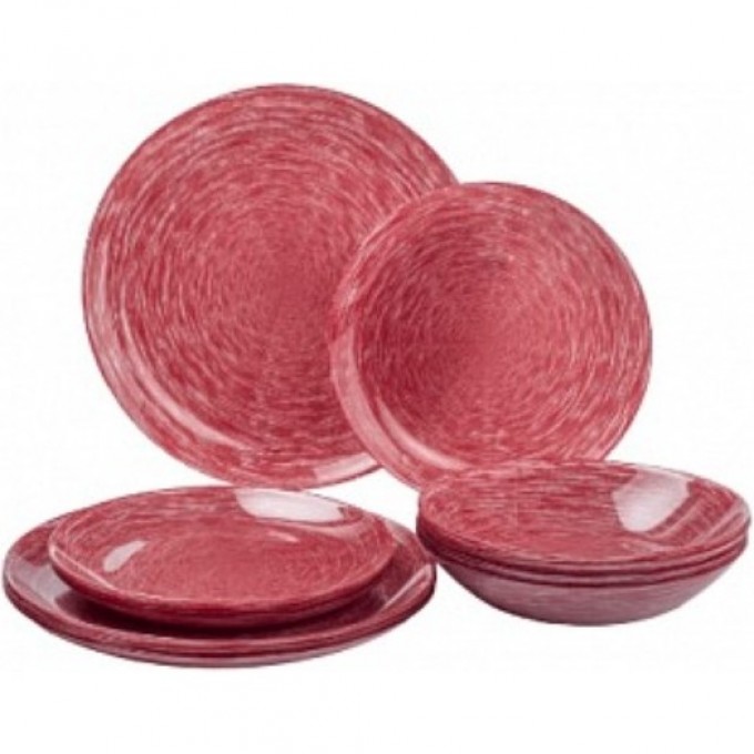 Набор столовый LUMINARC BRUSHMANIA TERRACOTTA 12 предметов V6062 Набор столовый LUMINARC BRUSHMANIA TERRACOTTA 12 предметов V6062