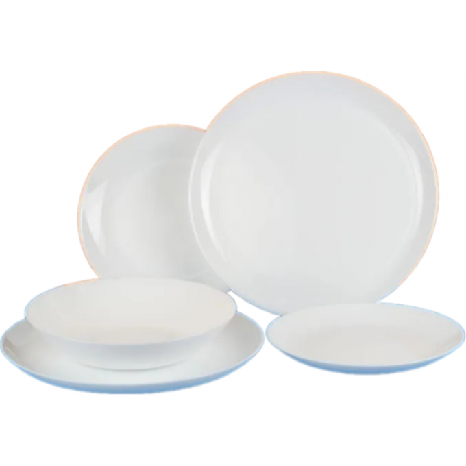 Набор столовый LUMINARC DIWALI WHITE 18 предметов V6724 Набор столовый LUMINARC DIWALI WHITE 18 предметов V6724