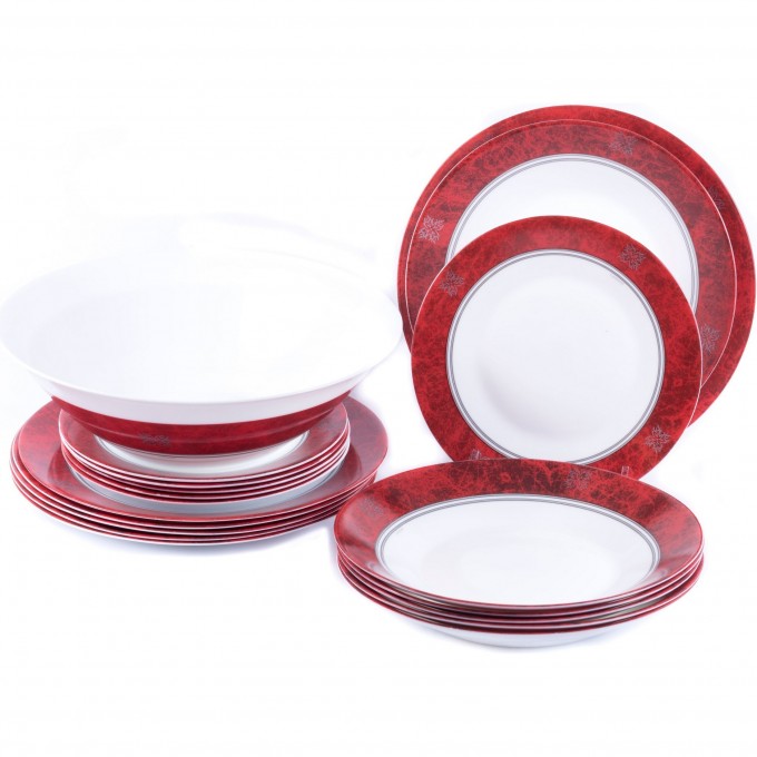 Набор столовый LUMINARC ESSENCE RUBIS 19 предметов N4492 Набор столовый LUMINARC ESSENCE RUBIS 19 предметов N4492