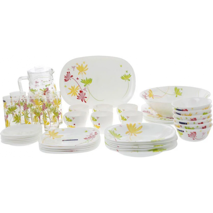 Сервиз LUMINARC CRAZY FLOWERS КРЕЙЗИ ФЛАУЭР 46 предметов N7094 Сервиз LUMINARC CRAZY FLOWERS КРЕЙЗИ ФЛАУЭР 46 предметов N7094