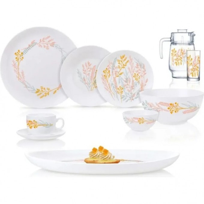 Столовый сервиз LUMINARC DIWALI CONTENTO (ДИВАЛИ КОНТЕНТО) 46 предметов Q7819 Столовый сервиз LUMINARC DIWALI CONTENTO (ДИВАЛИ КОНТЕНТО) 46 предметов Q7819