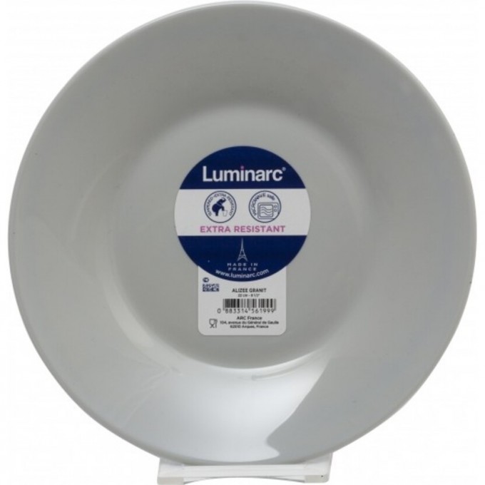 Тарелка десертная LUMINARC АЛИЗЕ ГРАНИТ 22 см L7078 Тарелка десертная LUMINARC АЛИЗЕ ГРАНИТ 22 см L7078