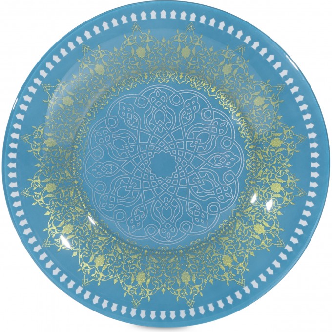 Тарелка десертная LUMINARC BAGATELLE TURQUOISE 19.5 см Q8809 Тарелка десертная LUMINARC BAGATELLE TURQUOISE 19.5 см Q8809