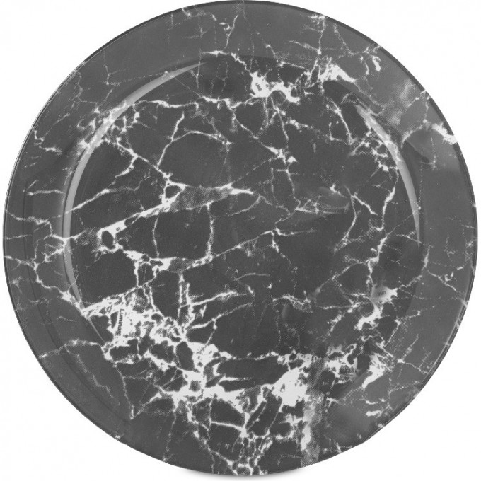 Тарелка десертная LUMINARC SIMPLY MARBLE BLACK 20.5 см V1312 Тарелка десертная LUMINARC SIMPLY MARBLE BLACK 20.5 см V1312
