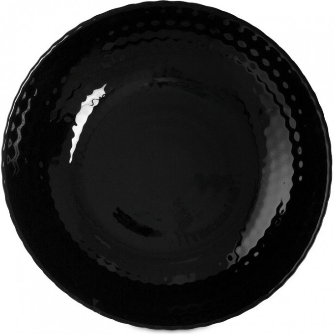 Тарелка обеденная LUMINARC PAMPILLE BLACK 25 см Q4618 Тарелка обеденная LUMINARC PAMPILLE BLACK 25 см Q4618