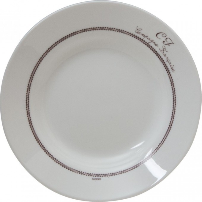 Тарелка суповая LUMINARC БРОДЕРИ 22 см P0163 Тарелка суповая LUMINARC БРОДЕРИ 22 см P0163
