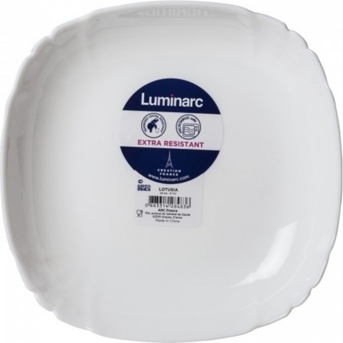 Тарелка суповая LUMINARC ЛОТУСИЯ 22 см H1503 Тарелка суповая LUMINARC ЛОТУСИЯ 22 см H1503