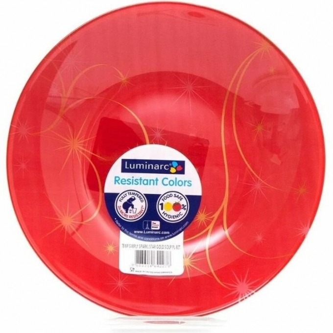 Тарелка суповая LUMINARC SPARCLE STARS GOLD (СПАРКЛ СТАРС ГОЛД) 20см N4215 Тарелка суповая LUMINARC SPARCLE STARS GOLD (СПАРКЛ СТАРС ГОЛД) 20см N4215